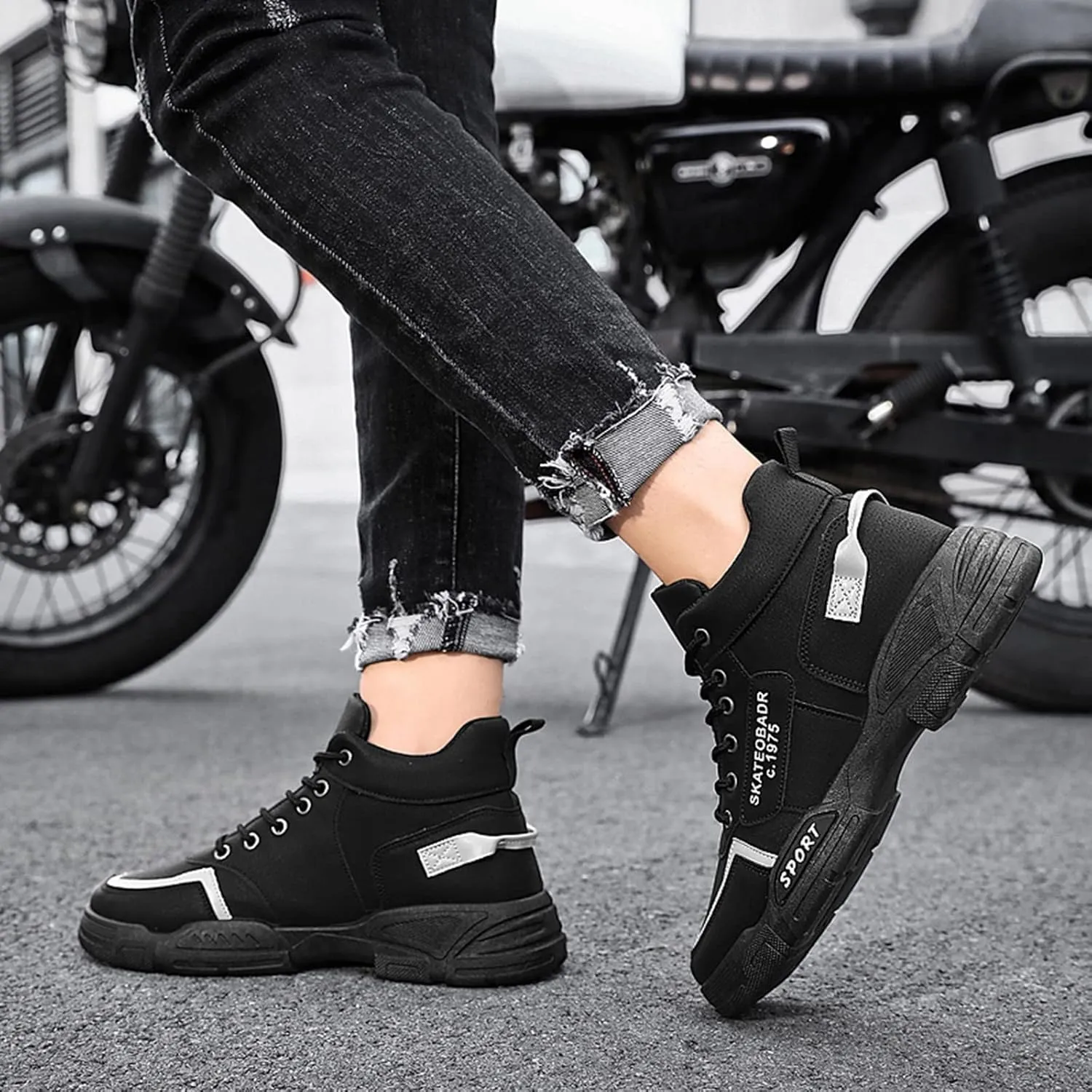 Men's Fashion Sneakers Mens Tennis Shoes Shoe for Men Slip on Shoe for Men Sport Mesh Sneaker