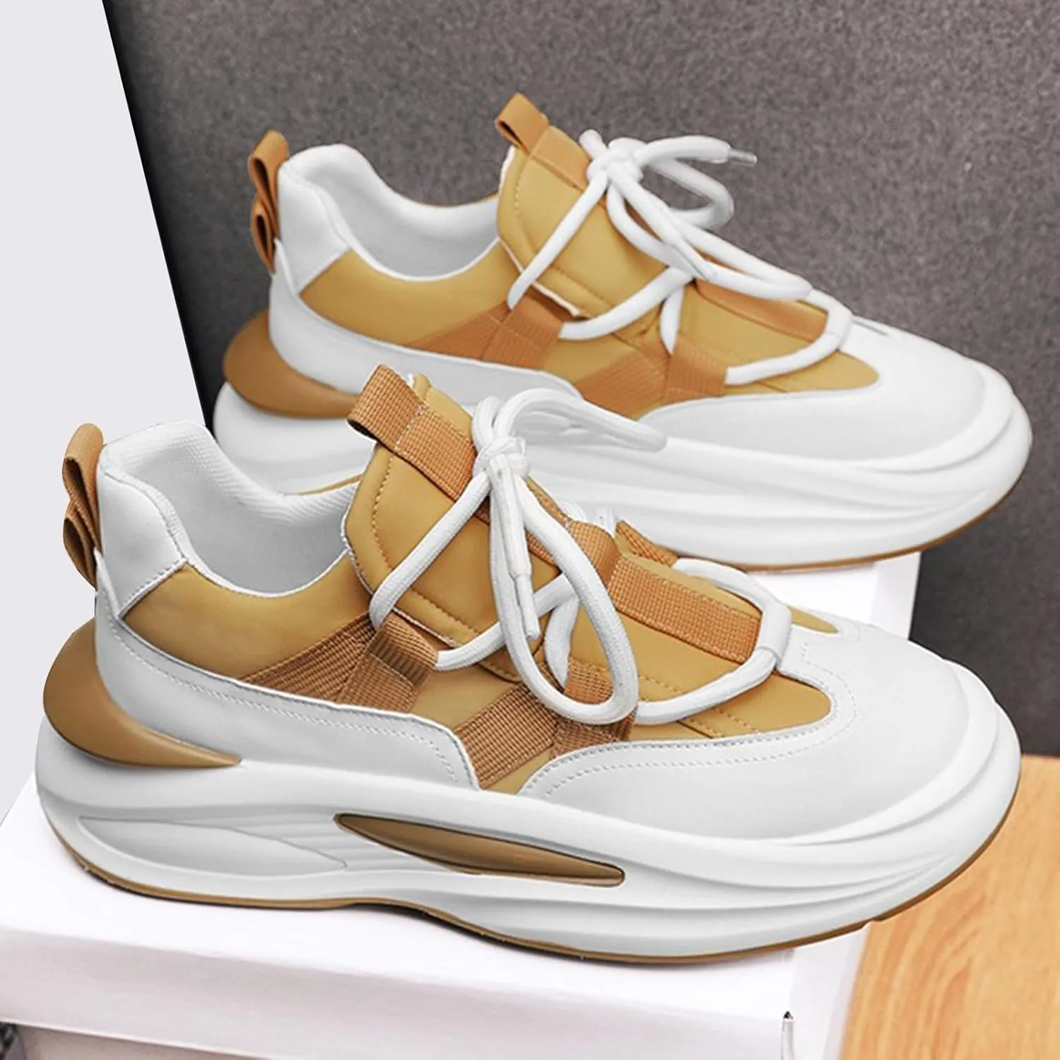 Men's Fashion Sneakers Mens Tennis Shoes Shoe for Men Sneaker for Men Mesh Lightweight Sneaker