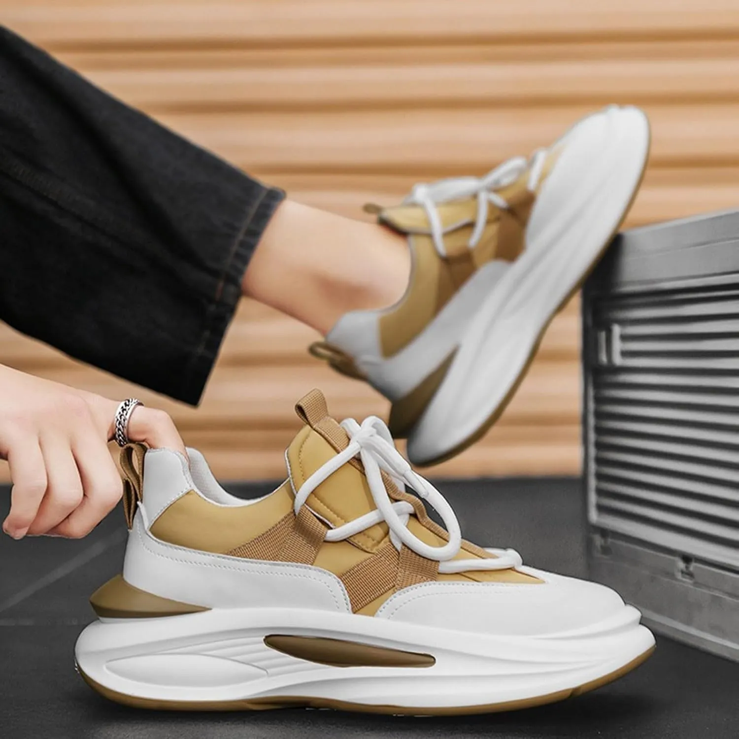 Men's Fashion Sneakers Mens Tennis Shoes Shoe for Men Sneaker for Men Mesh Lightweight Sneaker