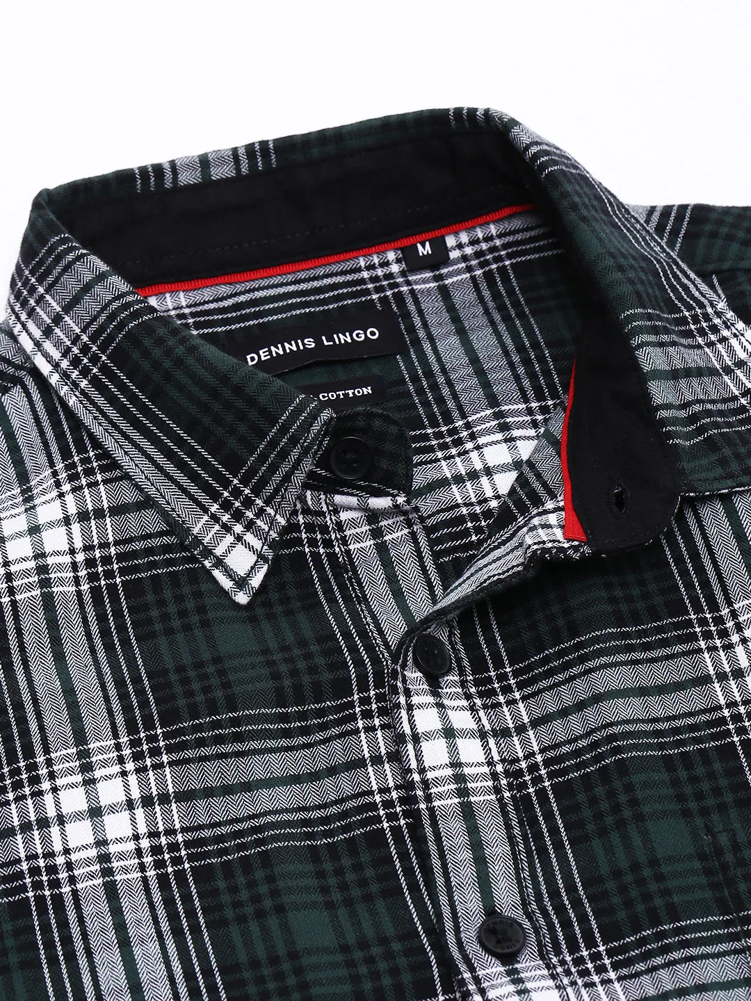 Men's Green Slim Fit Casual Shirt
