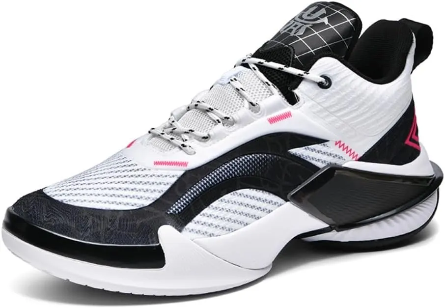 Mens High Top Basketball Shoes Athletic Running Walking Anti Slip Sports Fashion Sneakers
