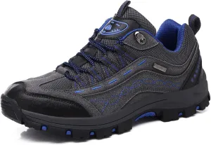 Men's Hiking Shoes, Hunting Shoes, Outdoor, Breathable, Lightweight, Hiking, Off-Road (Color : Dark Gray, Size : 9.5)