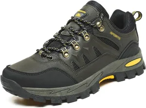 Men's Hiking Shoes, Ladies Hiking Shoes, Couple Shoes of The Same Style for Men and Women, Low Top, Outdoor, Size 36-48 (Color : Army Green, Size : 6)