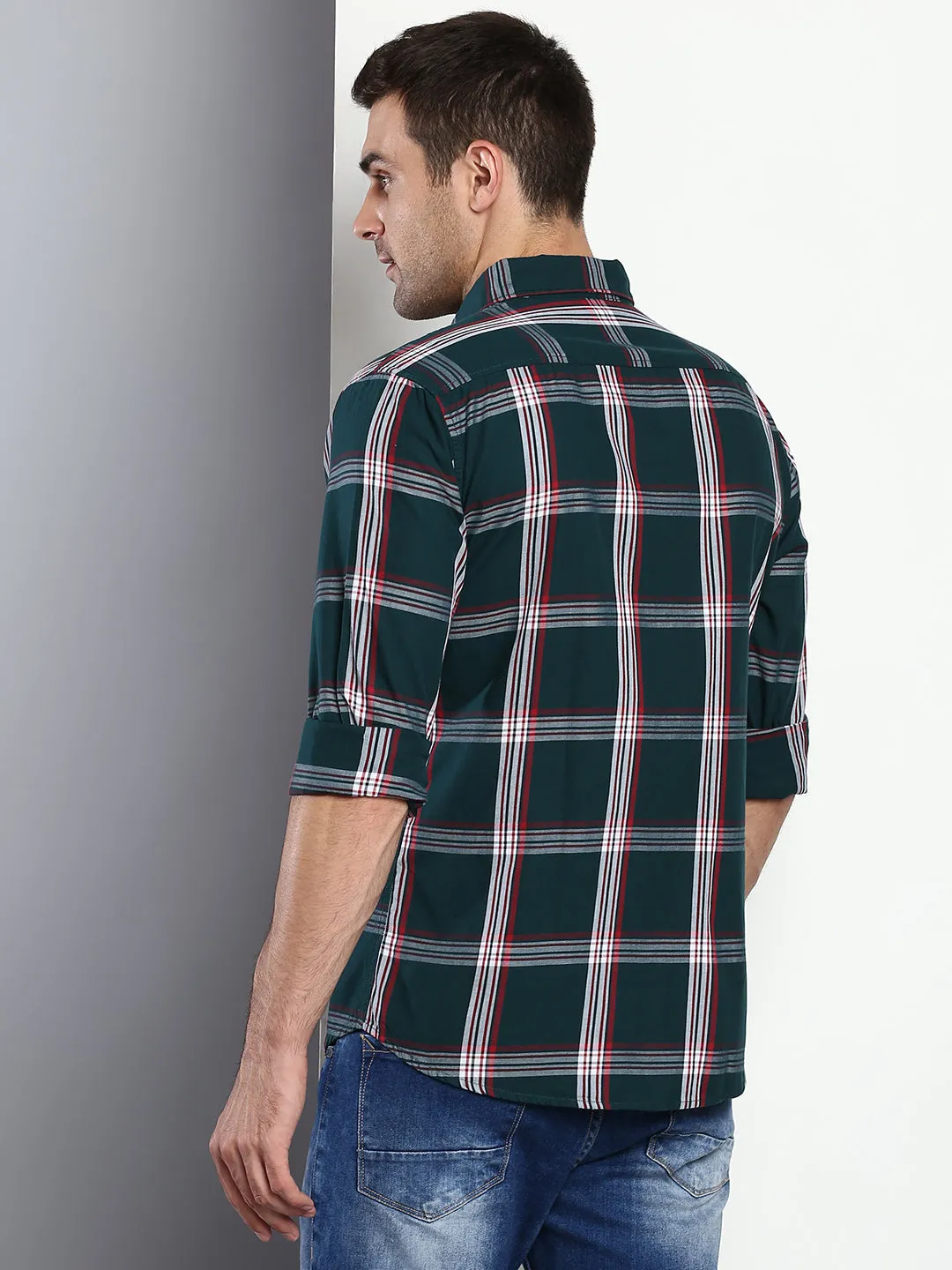 Men's Jackie Shirt (Bottle Green)