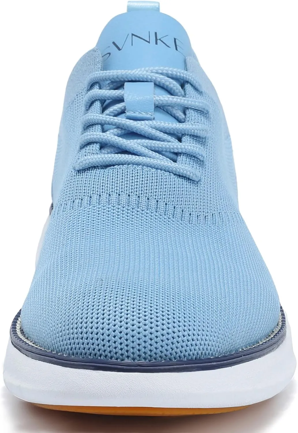 Men's Mesh Dress Shoes Casual Business Lace Up Oxford Sneakers Lightweight Breathable Walking Shoes Comfortable Thick Sole Tennis Footwear