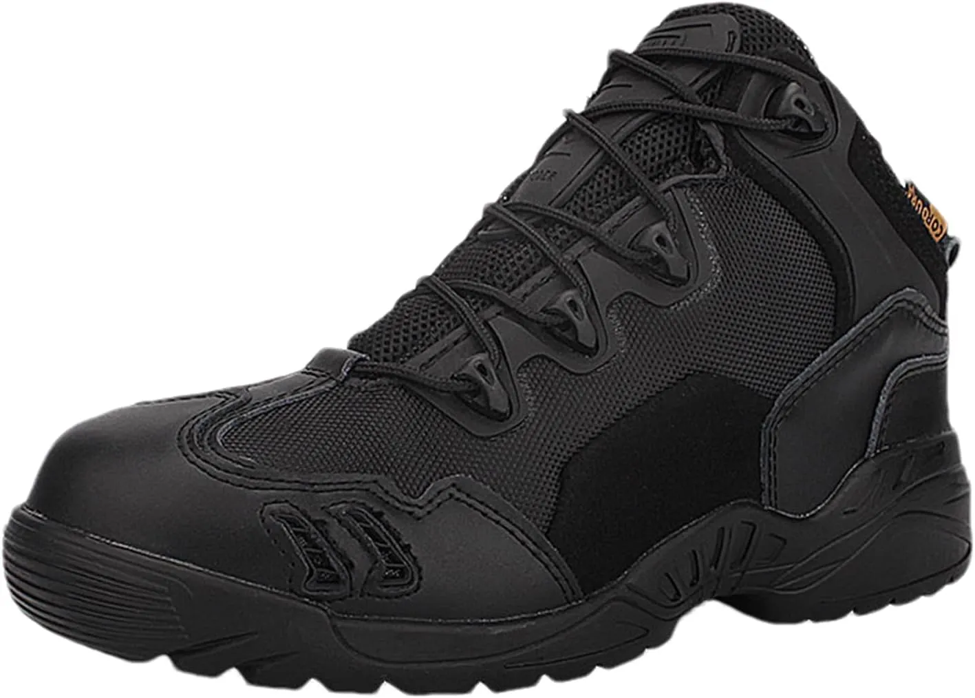 Men's Military Tactical Boot, Lightweight Comfortable Boots, Waterproof Hiking Work Boots,Low Cut Training Boots for Work All Day Motorcycle Combat Hiking