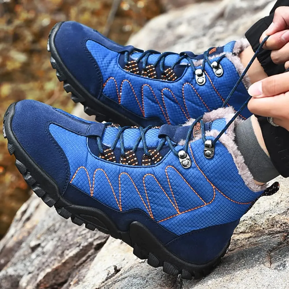 Men's Outdoor Hiking Boots Camping Walking Sports Shoes Snow Boots