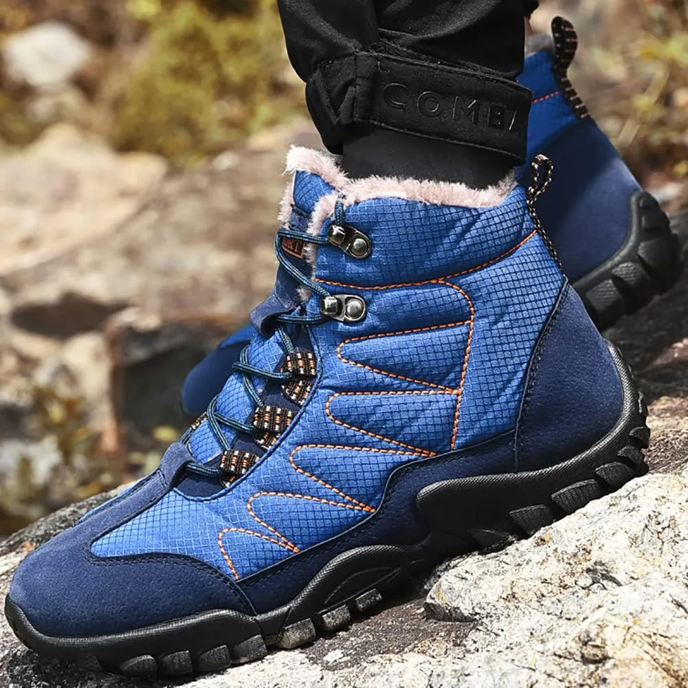 Men's Outdoor Hiking Boots Camping Walking Sports Shoes Snow Boots