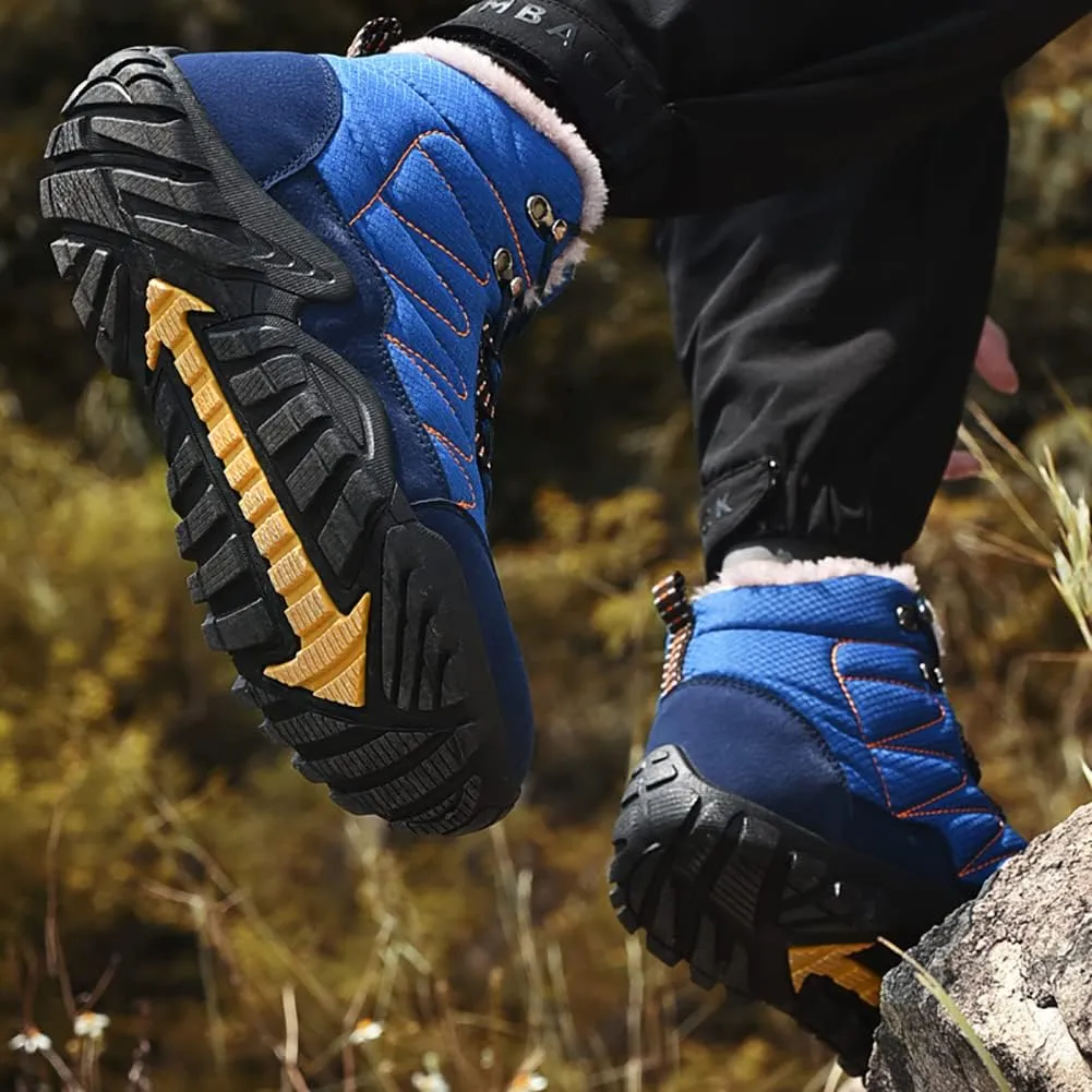 Men's Outdoor Hiking Boots Camping Walking Sports Shoes Snow Boots