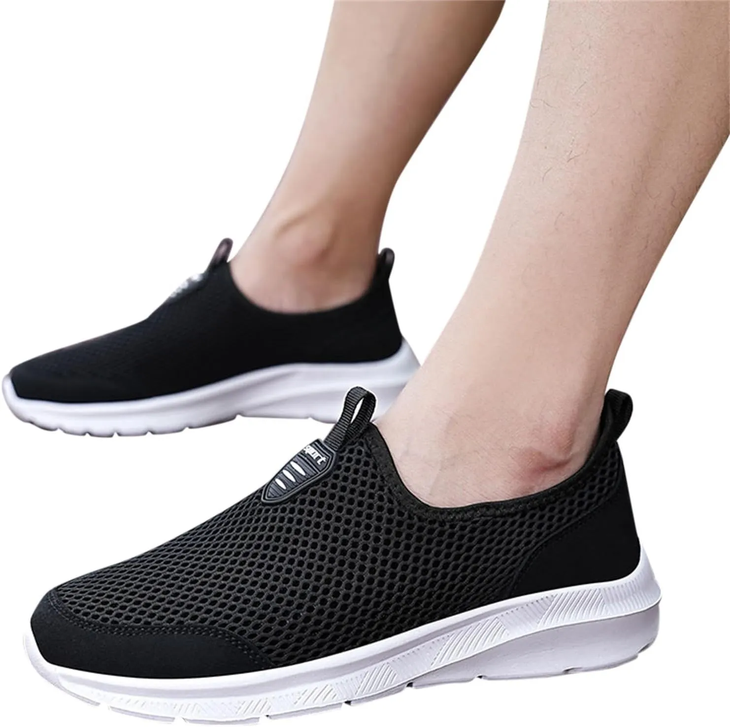 Men's Shoes Mens Tennis Shoes Slip on Shoe for Men Walking Shoe for Men Lightweight Athletic Gym Sneaker