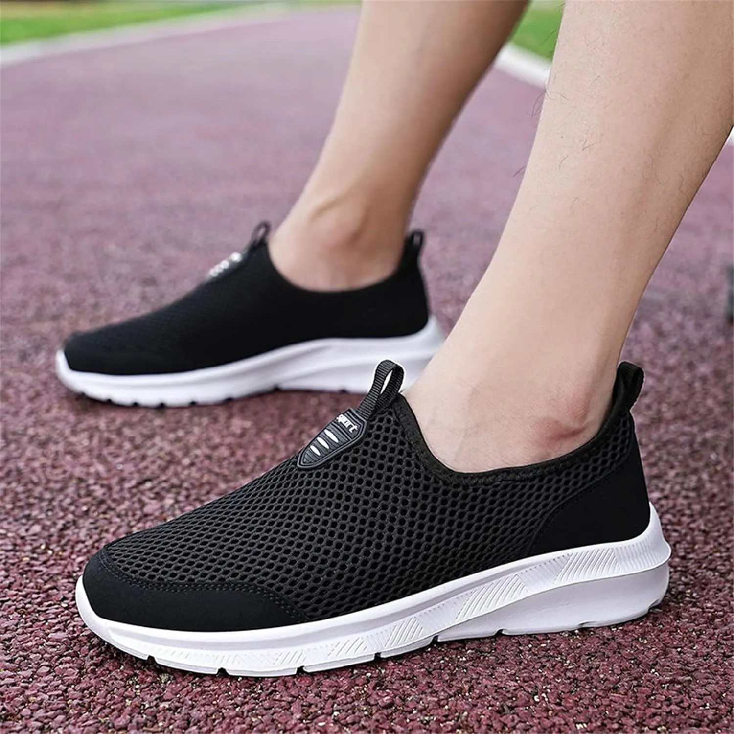 Men's Shoes Mens Tennis Shoes Slip on Shoe for Men Walking Shoe for Men Lightweight Athletic Gym Sneaker