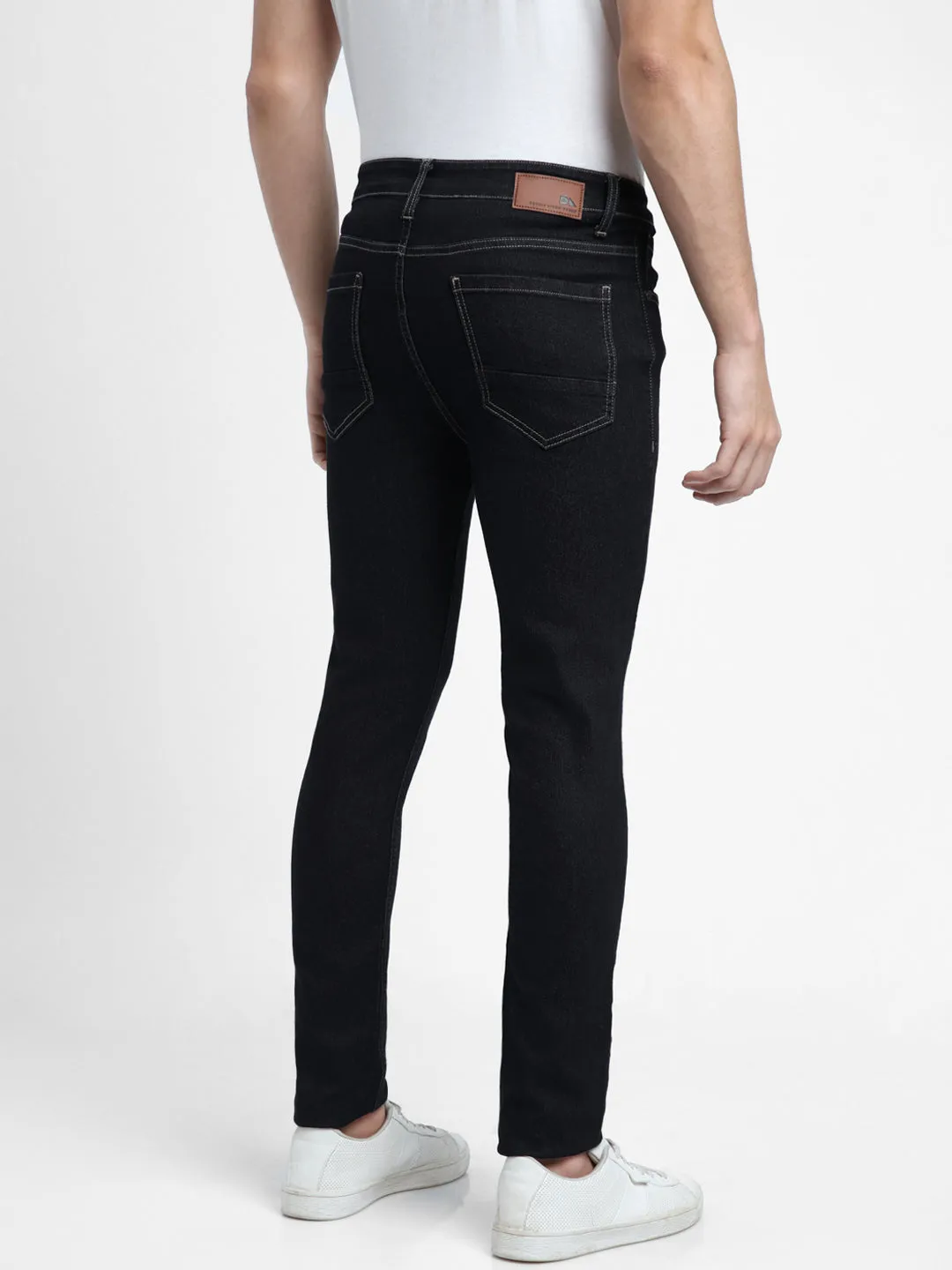 Men's Slim Fit Rinse Indigo Stretchable Jeans