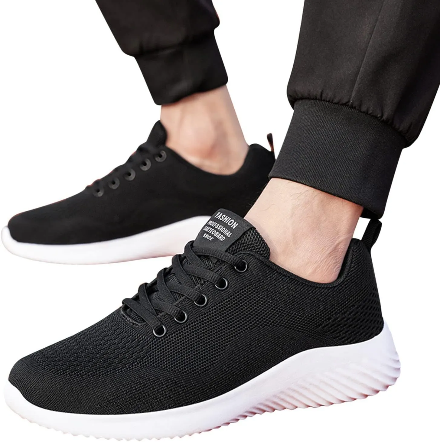 Mens Slip on Sneakers Sneakers Men's Classic Fashion Men Sneaker Comfortable Walking Shoes Tennis Comfortable Volleyball Shoes Men