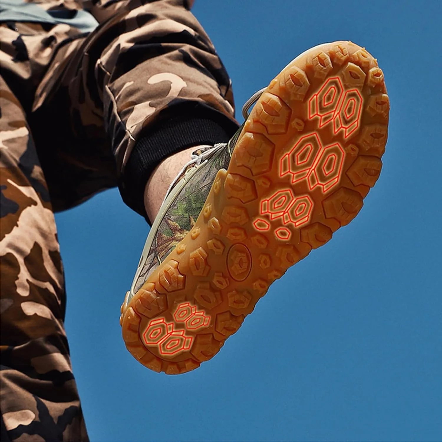 Men's Tactical Boots, Waterproof Trekking Boots, Unisex Lightweight Hiking Boots, Breathable Outdoors Desert Boots