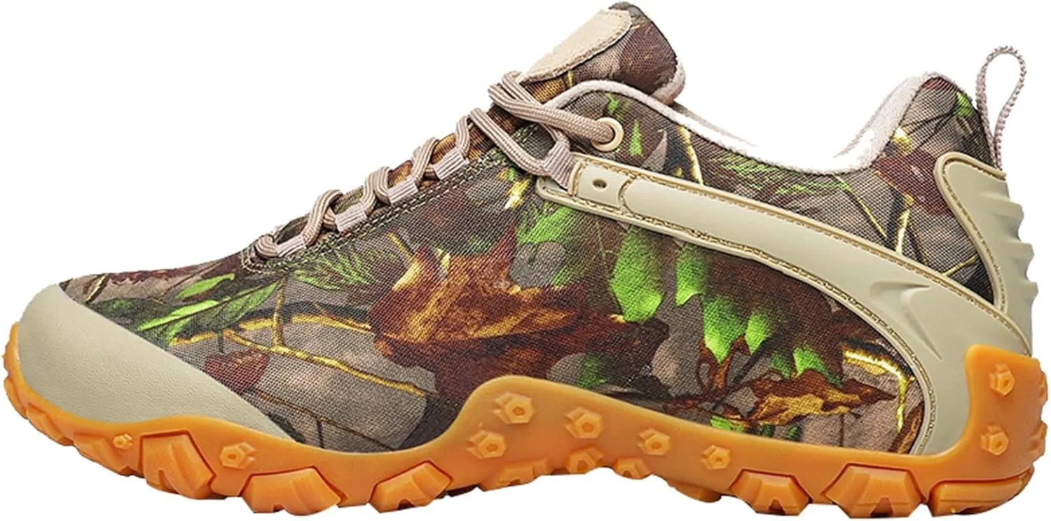 Men's Tactical Boots, Waterproof Trekking Boots, Unisex Lightweight Hiking Boots, Breathable Outdoors Desert Boots