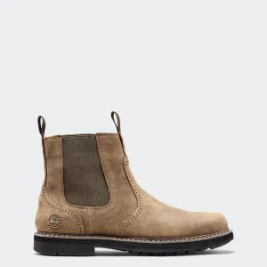 Men's Timberland Squall Canyon Waterproof Chelsea Boots Olive Leather