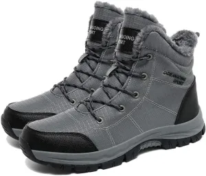 Men's winter waterproof and coldproof snow boots outdoor hiking boots