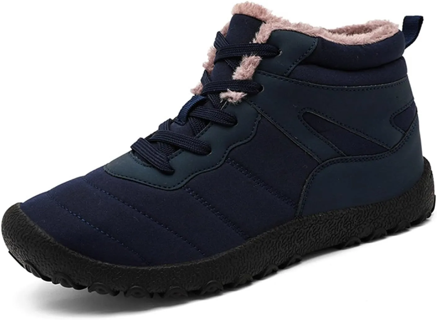 Mens Work Boots Waterproof Hiking Sneakers Ankle Ladies Womens Safety Shoes Business Casual Waterproof Outdoor Shoes Lightweight Hike Grounded Footwear