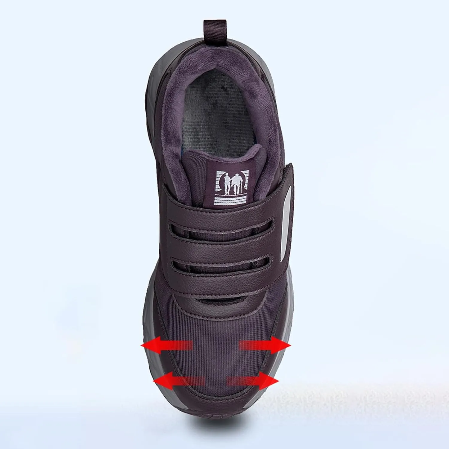 Men's Work Boots Waterproof Hiking Sneakers Fur Lined Ankle Boot Women Safety Shoes Non-Slip Slip On Platform Shoes Lightweight Comfortable Hike Grounded Footwear