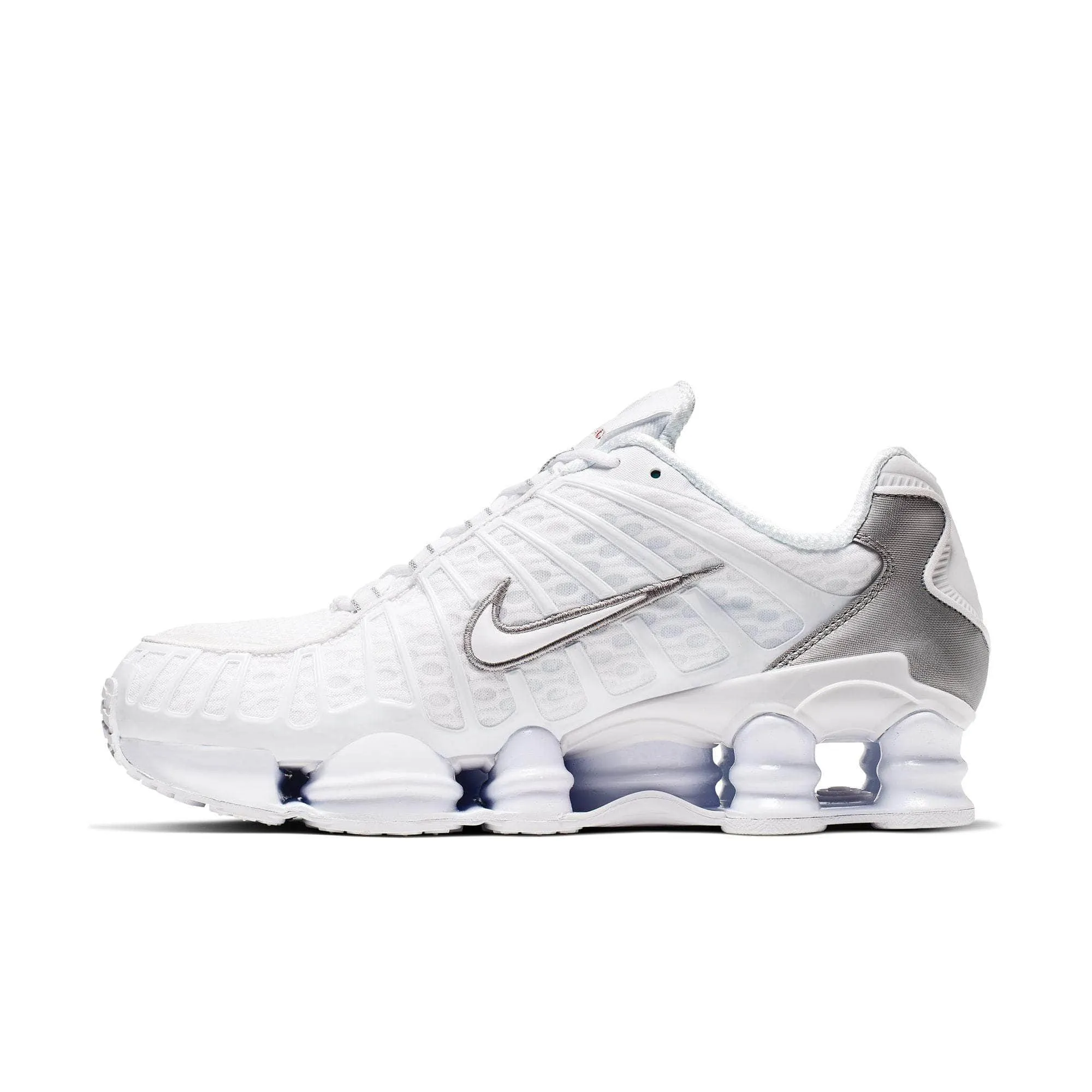 Nike Shox TL "White Metallic Silver" - Men's