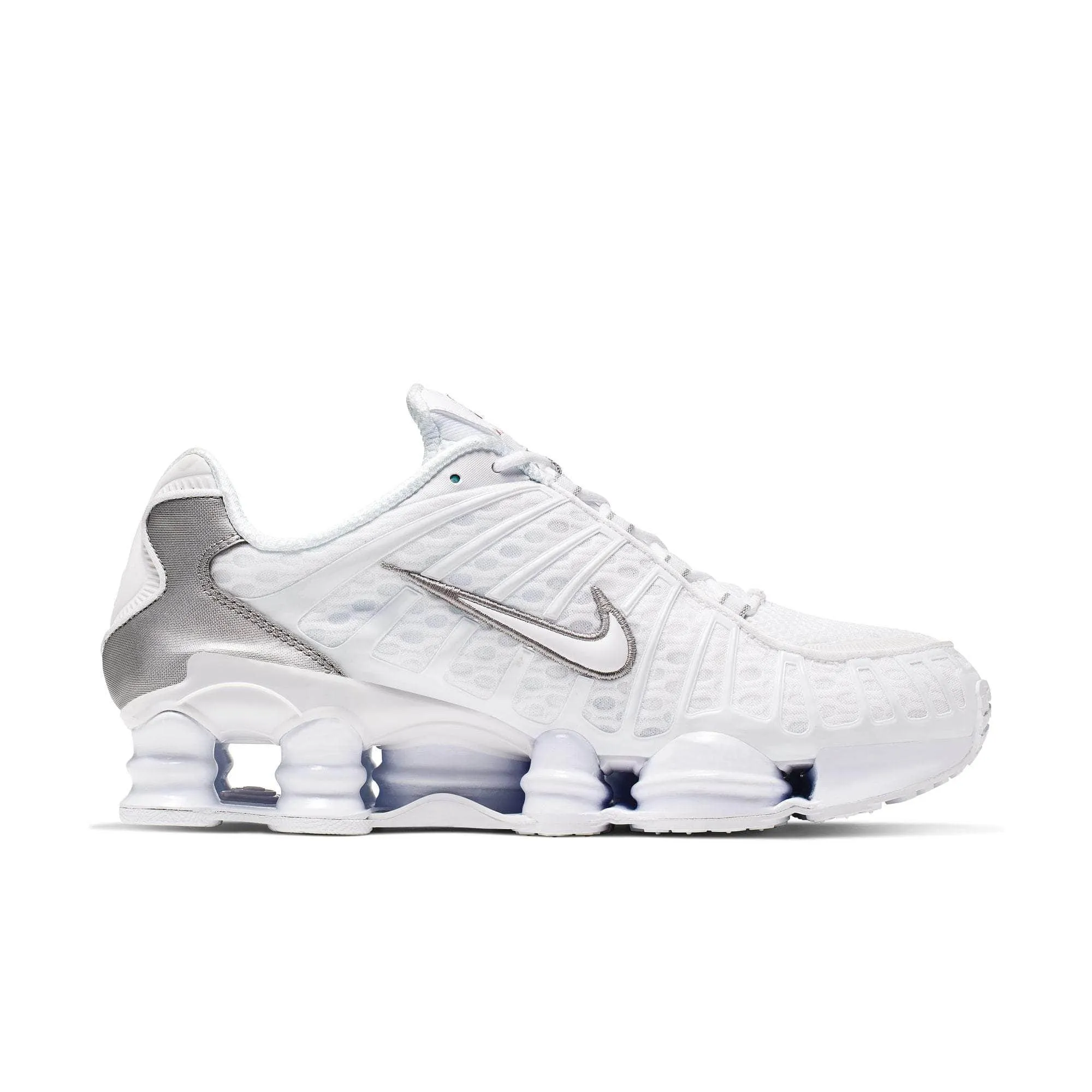 Nike Shox TL "White Metallic Silver" - Men's