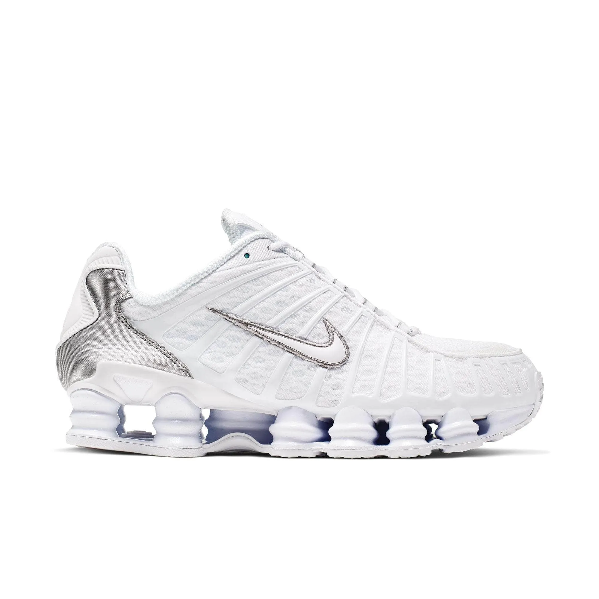 Nike Shox TL "White Metallic Silver" - Men's