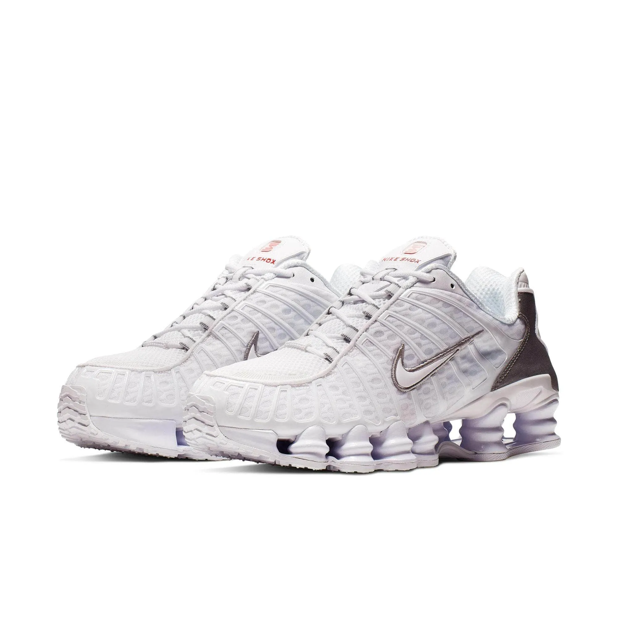 Nike Shox TL "White Metallic Silver" - Men's