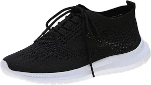 Orthopedic Shoes for Women Wide Width Slip On Zapatos para Mujer Comodos Y Elegantes Black Sneakers for Women Platform High Top Sneakers for Women Fashion Zapatos De Ejercicios para Mujer Gym