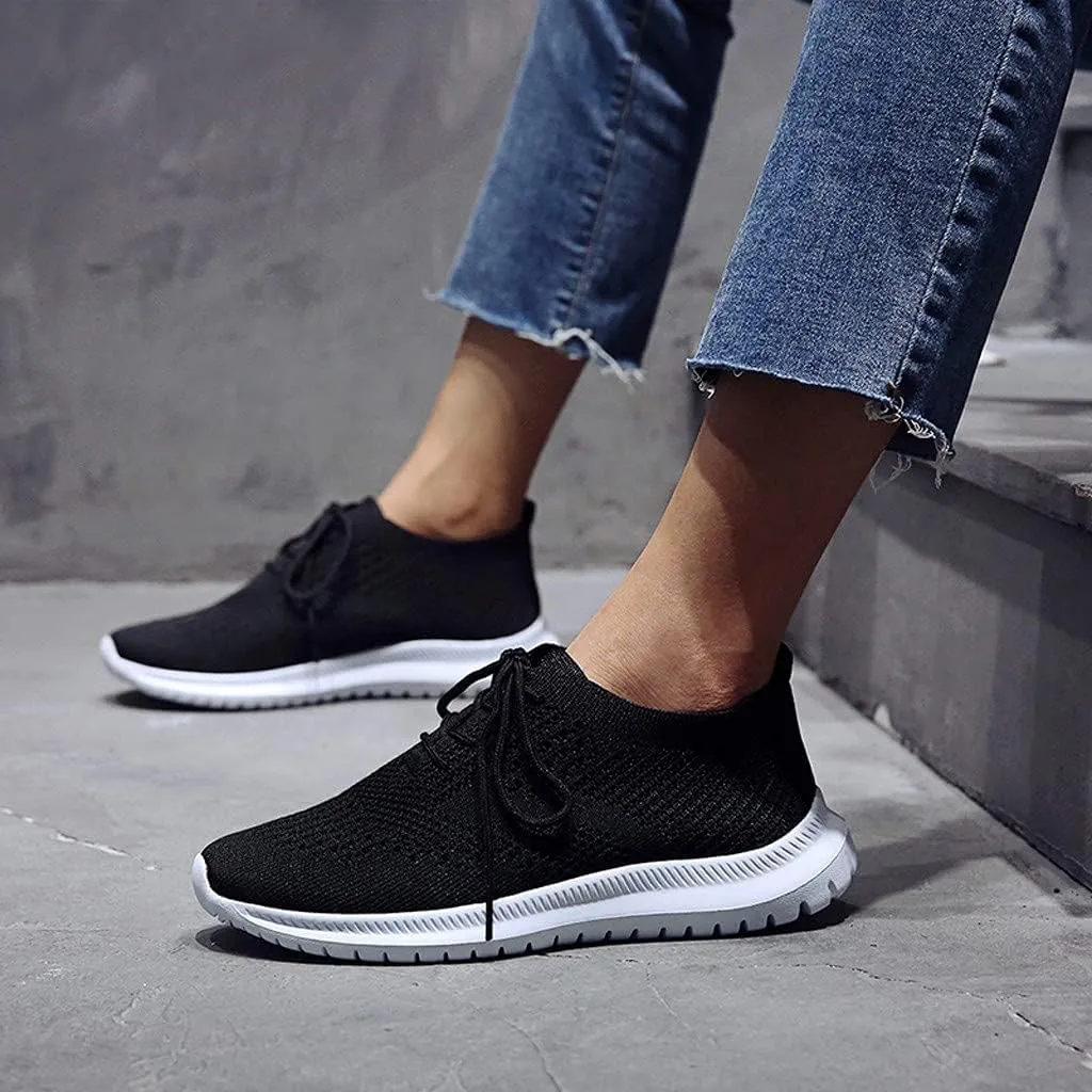 Orthopedic Shoes for Women Wide Width Slip On Zapatos para Mujer Comodos Y Elegantes Black Sneakers for Women Platform High Top Sneakers for Women Fashion Zapatos De Ejercicios para Mujer Gym