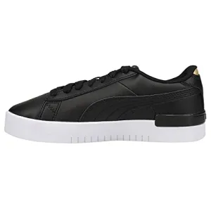 PUMA Jada Womens Sneakers in Black/Team Gold/White, Size 6