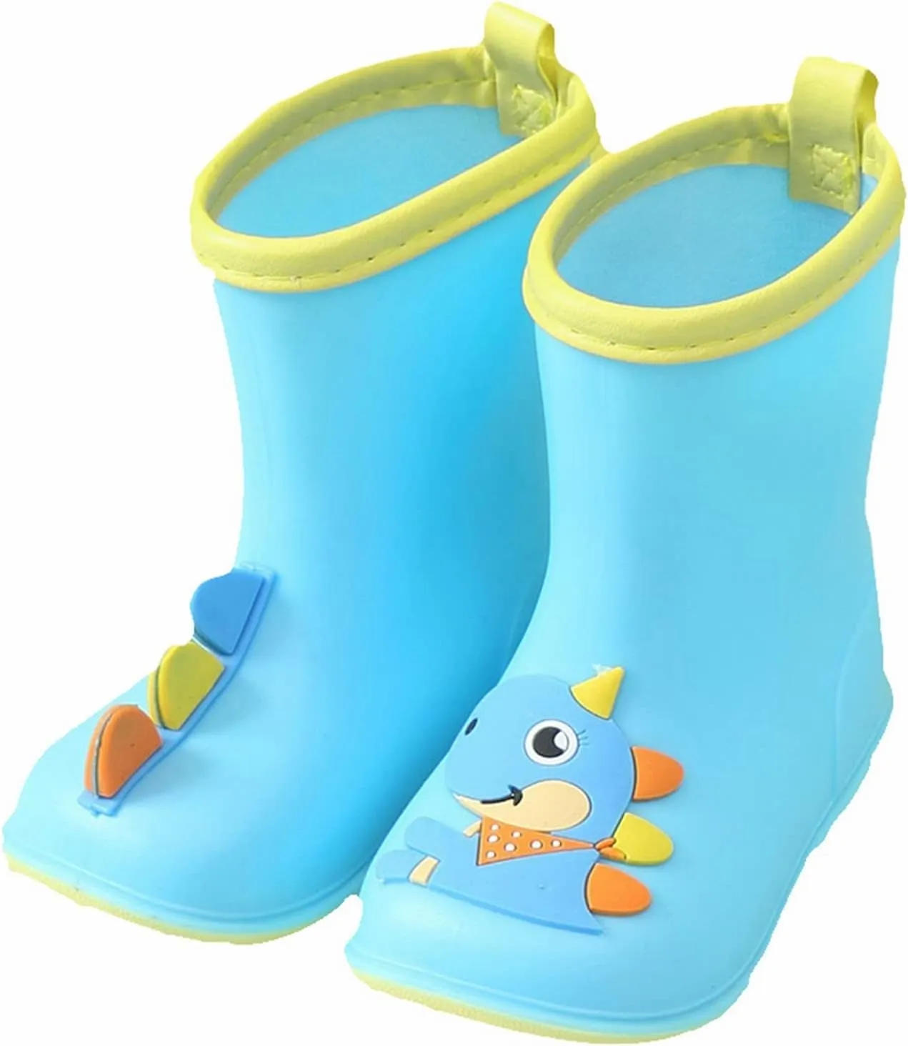 Rain Boots For Girls Baby Cartoo?? Dinosaur Rain Boots Non-Slip Rubber Waterproo?? Boy Snow Boots Rainboots Boots Boys