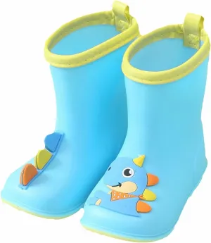 Rain Boots For Girls Baby Cartoo?? Dinosaur Rain Boots Non-Slip Rubber Waterproo?? Boy Snow Boots Rainboots Boots Boys