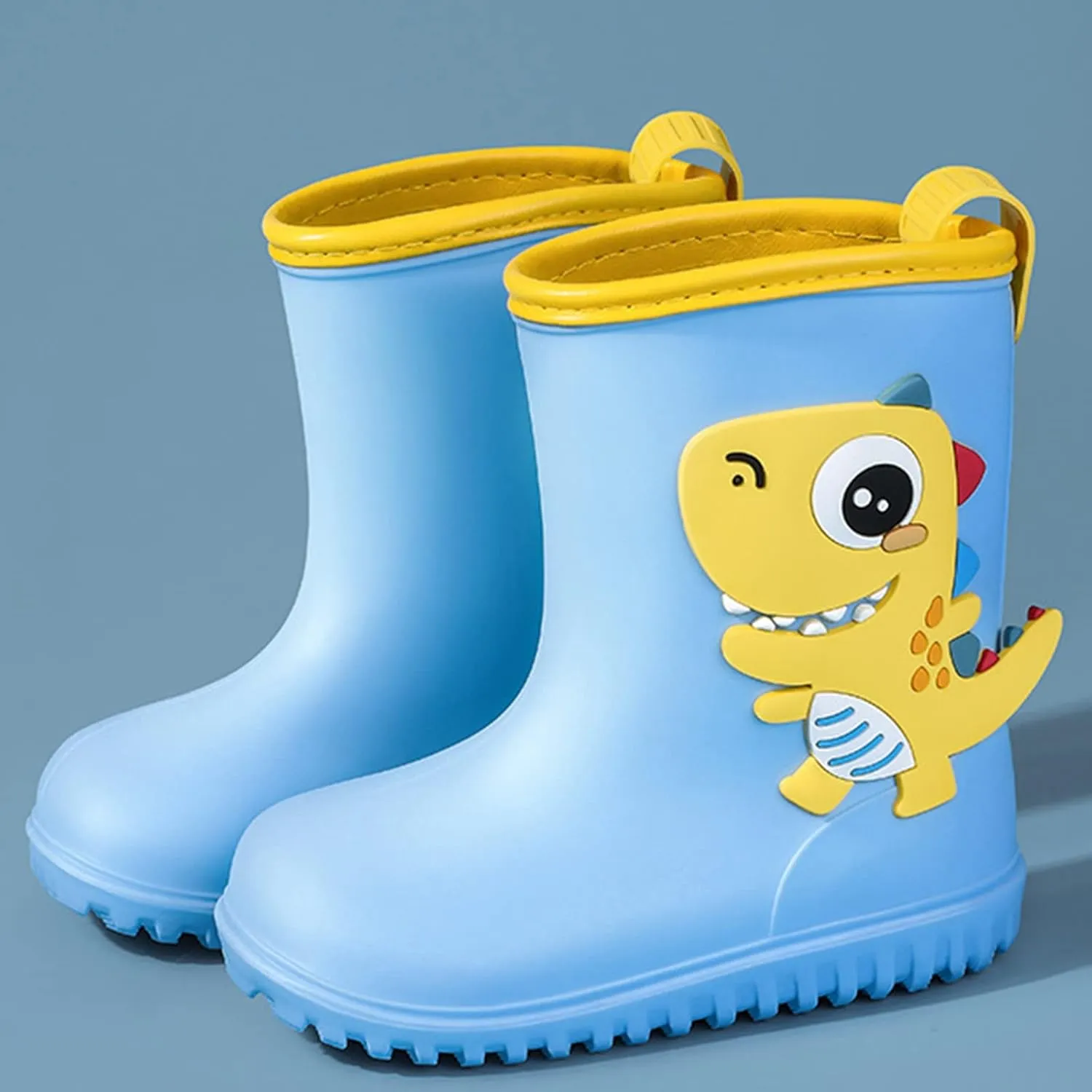 Rain Boots Toddler Boy New Toddler Kids Children Rain Boots Boys Girls Baby Cartoon Animals Waterproof