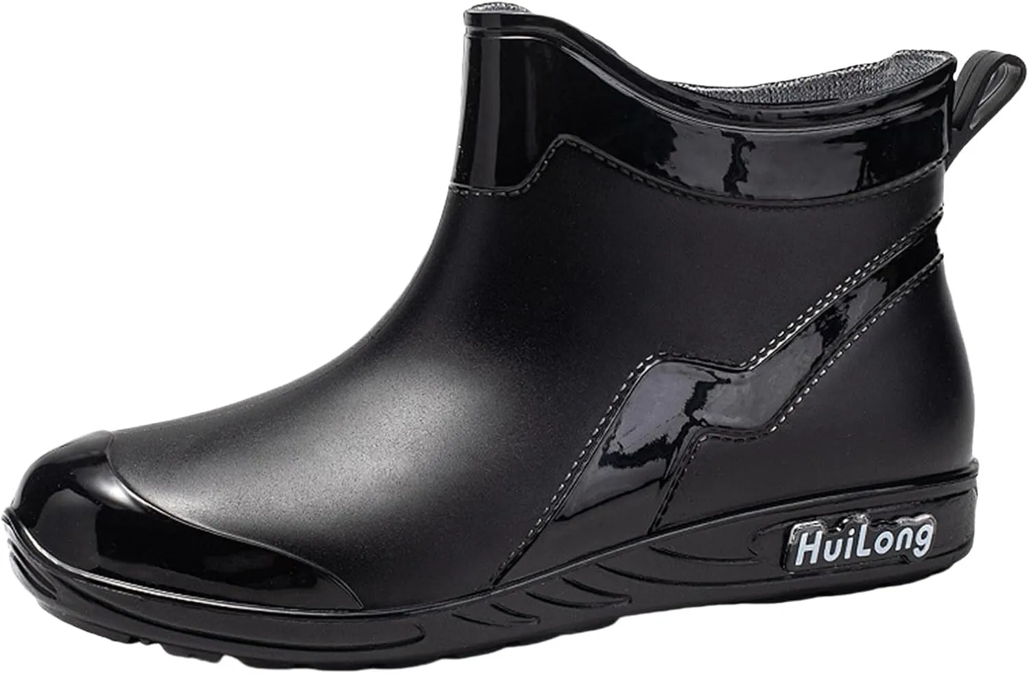 Rain Boots Women Knee High Booties Heels Barefoot Shoes Women's Mid Calf Rain Boots Waterproof Womens Winter Boots