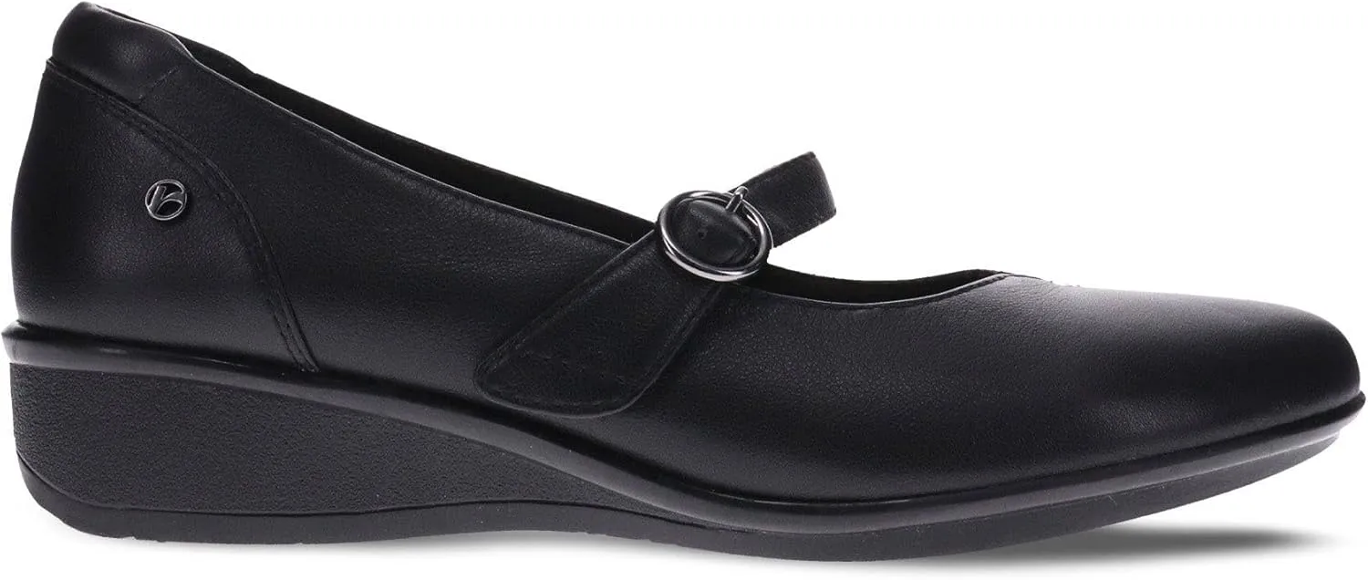 Revere Sicily Women's Mary Janes - Premium Leather - Cushioned Heel - Contoured Footbed - Adjustable Strap with Strap Extensions and Fit Kit