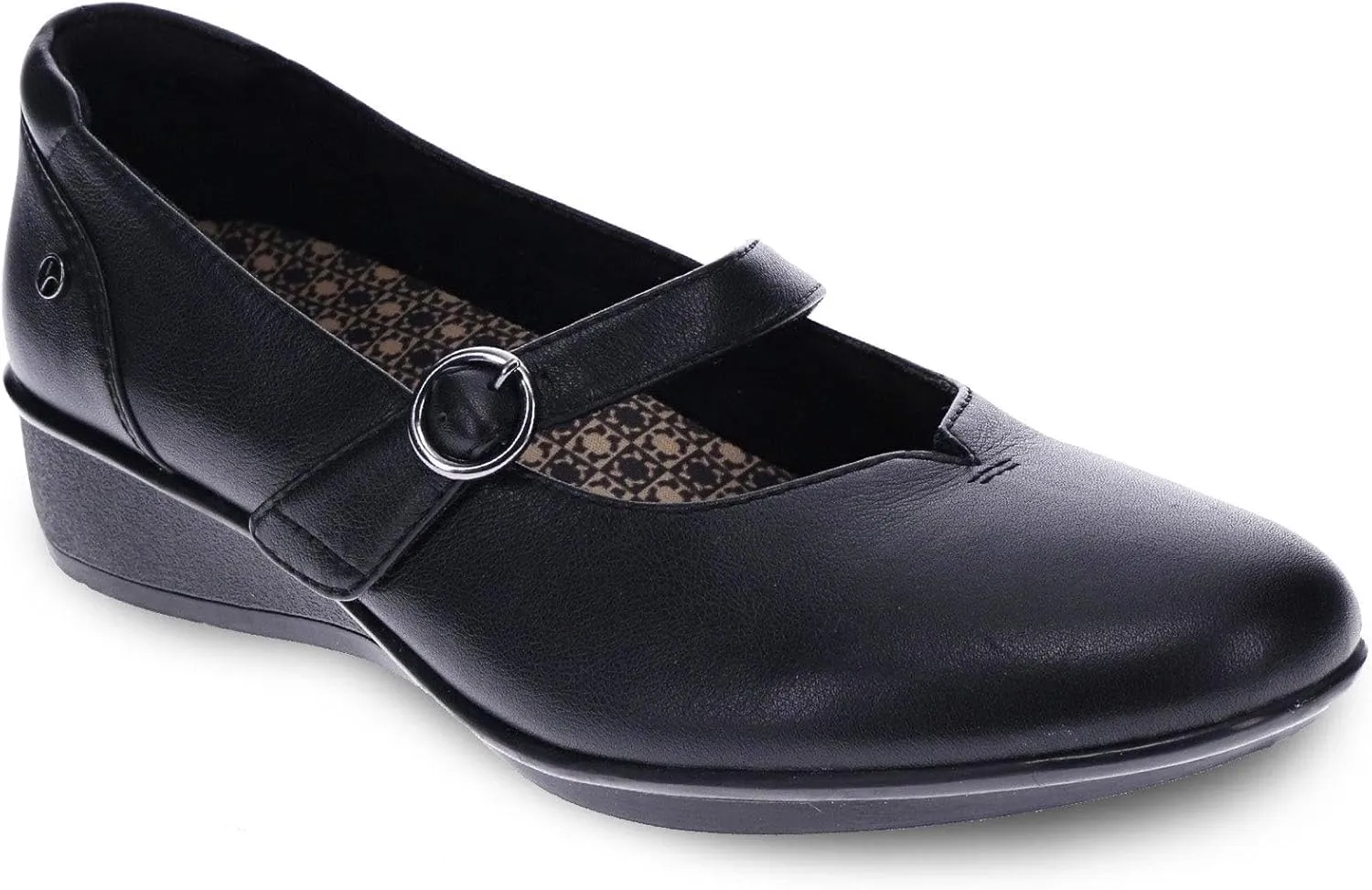 Revere Sicily Women's Mary Janes - Premium Leather - Cushioned Heel - Contoured Footbed - Adjustable Strap with Strap Extensions and Fit Kit