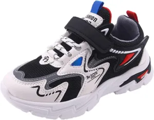 Running Sneakers for Boys and Girls, Kids Tennis Running Shoes, Soft Lightweight Breathable Sport Athletic Shoes