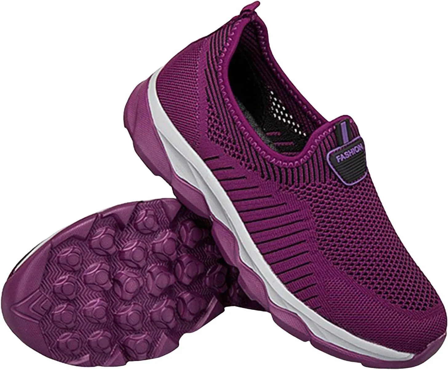 Running Sneakers for Women Slip On Athletic Walking Shoes for Women Non Slip Comfortable Breathable Sports Shoes