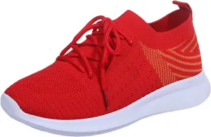 Sandals Women,Casual Summer Orthopedic Correction Leather Ring Toe Slippers Sandals Flat Heel Beach Women's Flip Flops Red
