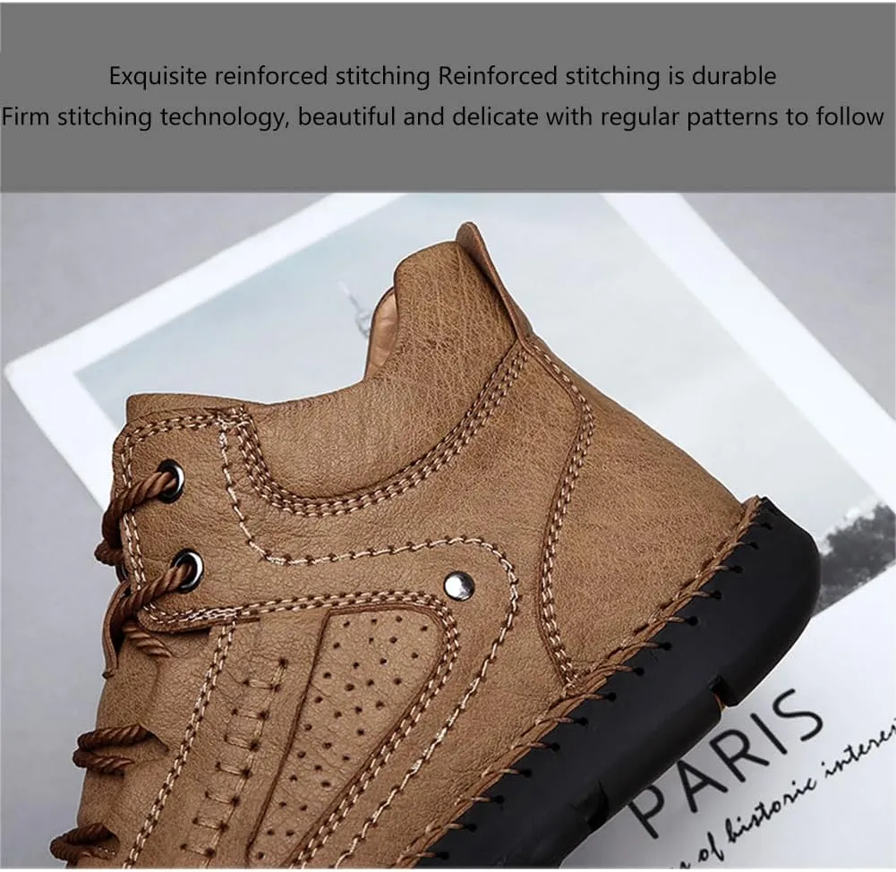 Sawbehind Mens Boots, Sawbehind Leather Boots Mens, Saw Behind Shoes, Saw Behind Men'S Comfortable Handmade Leather Shoes