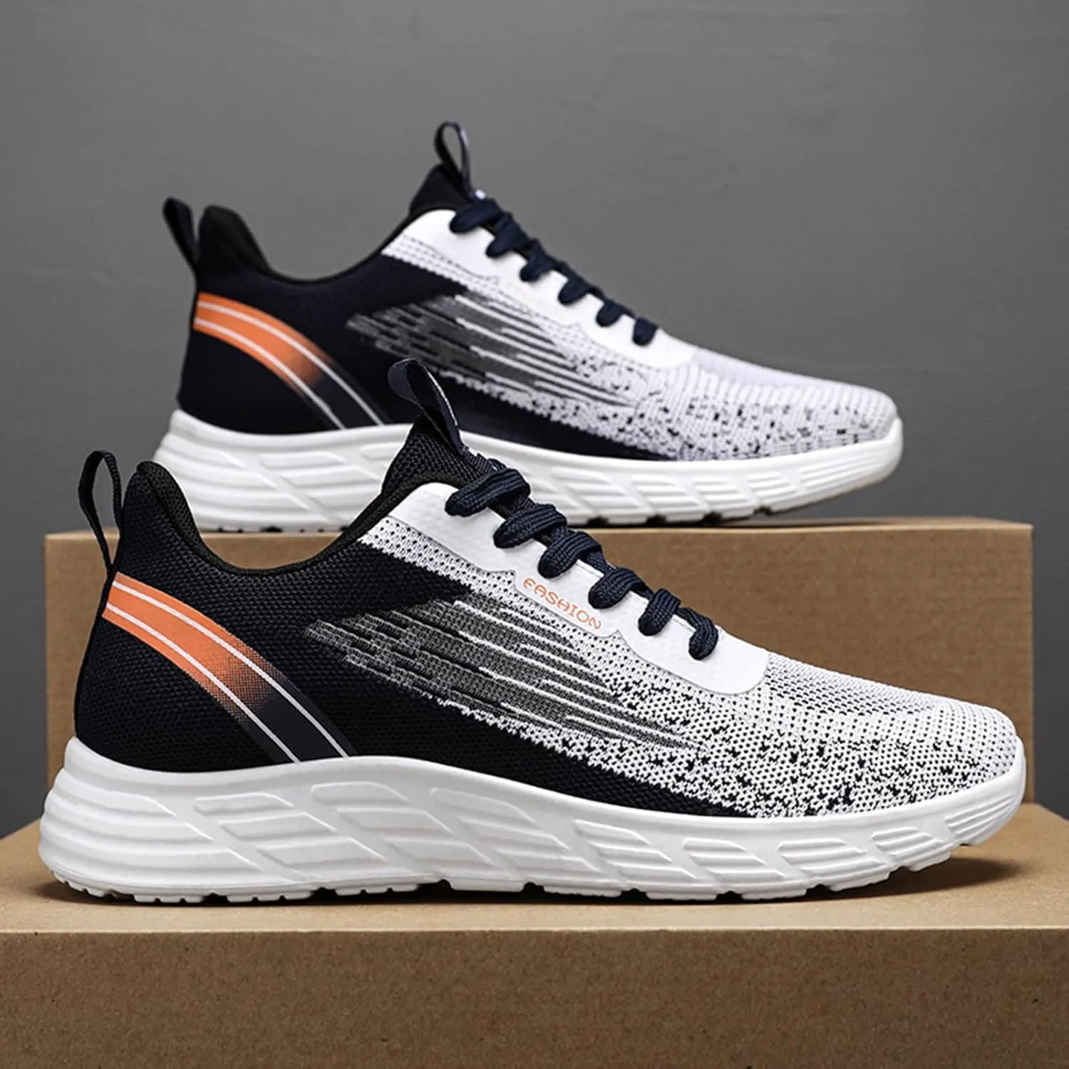 Shoe Made with Natural Materials Fashion Spring and Summer Men Sports Shoes Flat Soft Bottom Non Slip Mesh Breathable