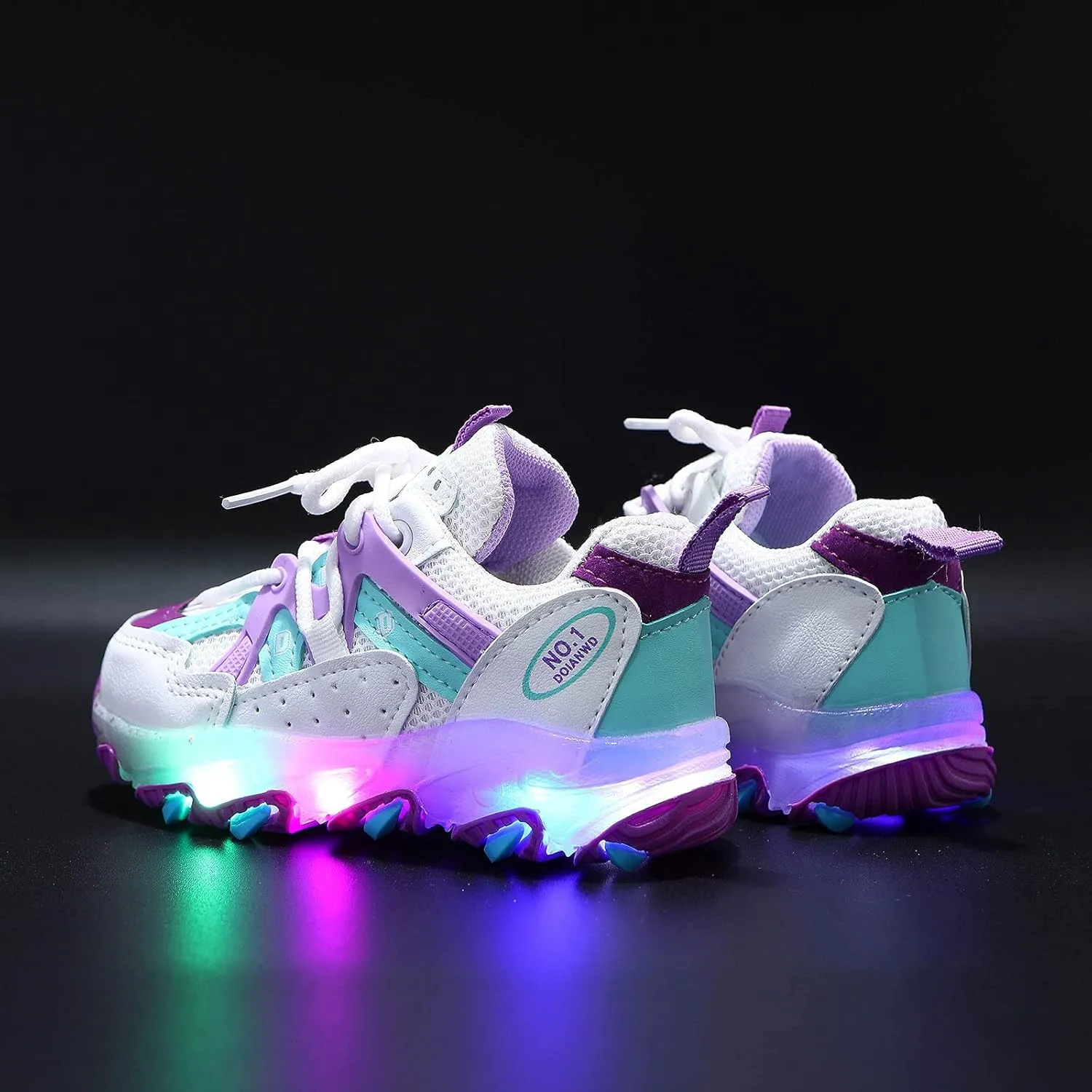 Shoes for Kids,Kids Baby Boys Girls Led Light Sport Shoes Children Mesh Luminous Running Sneakers Shoes 1-7 Years