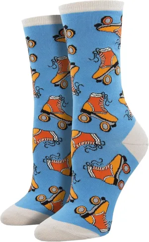 Socksmith Free Skate Blue 9-11 (Women's Shoe Sizes 5-10.5)