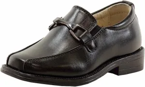 Toddler Classic Loafer Black School Uniform Loafers Shoes Sz: 10T