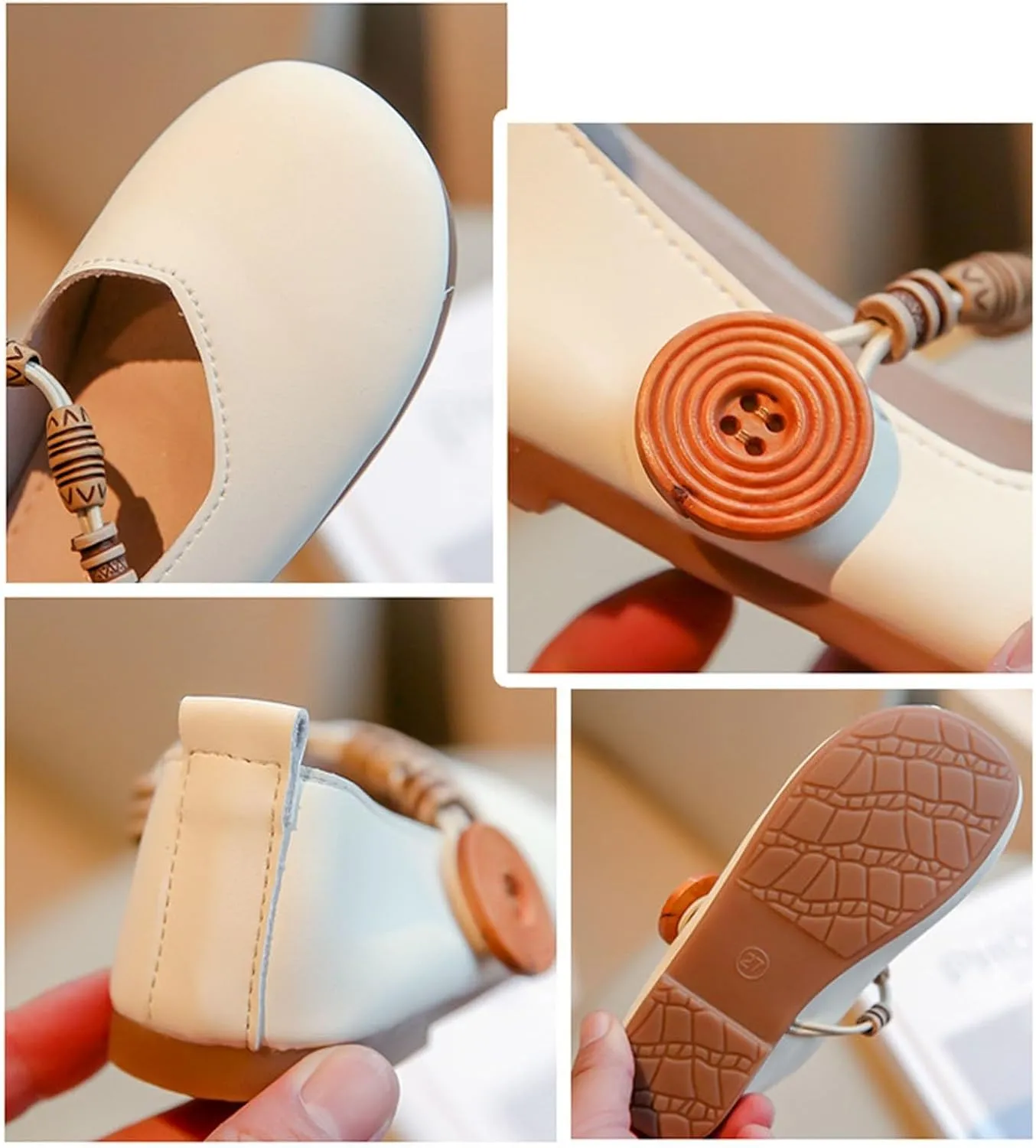 Toddler Girls Dress Shoes Comfortable Slip On Ballet Flats Dress Shoes for Business Casual Work Offic Wedding