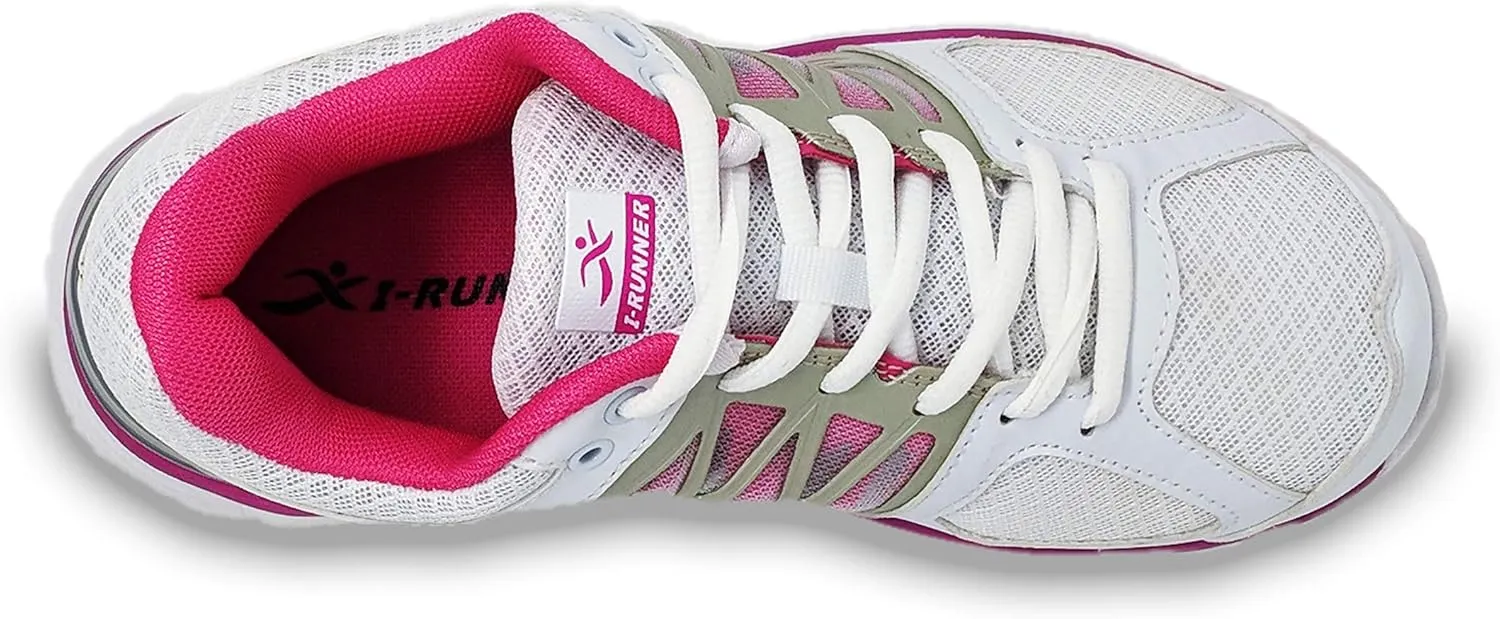 Woman Miya Leather/Mesh Walking Shoes