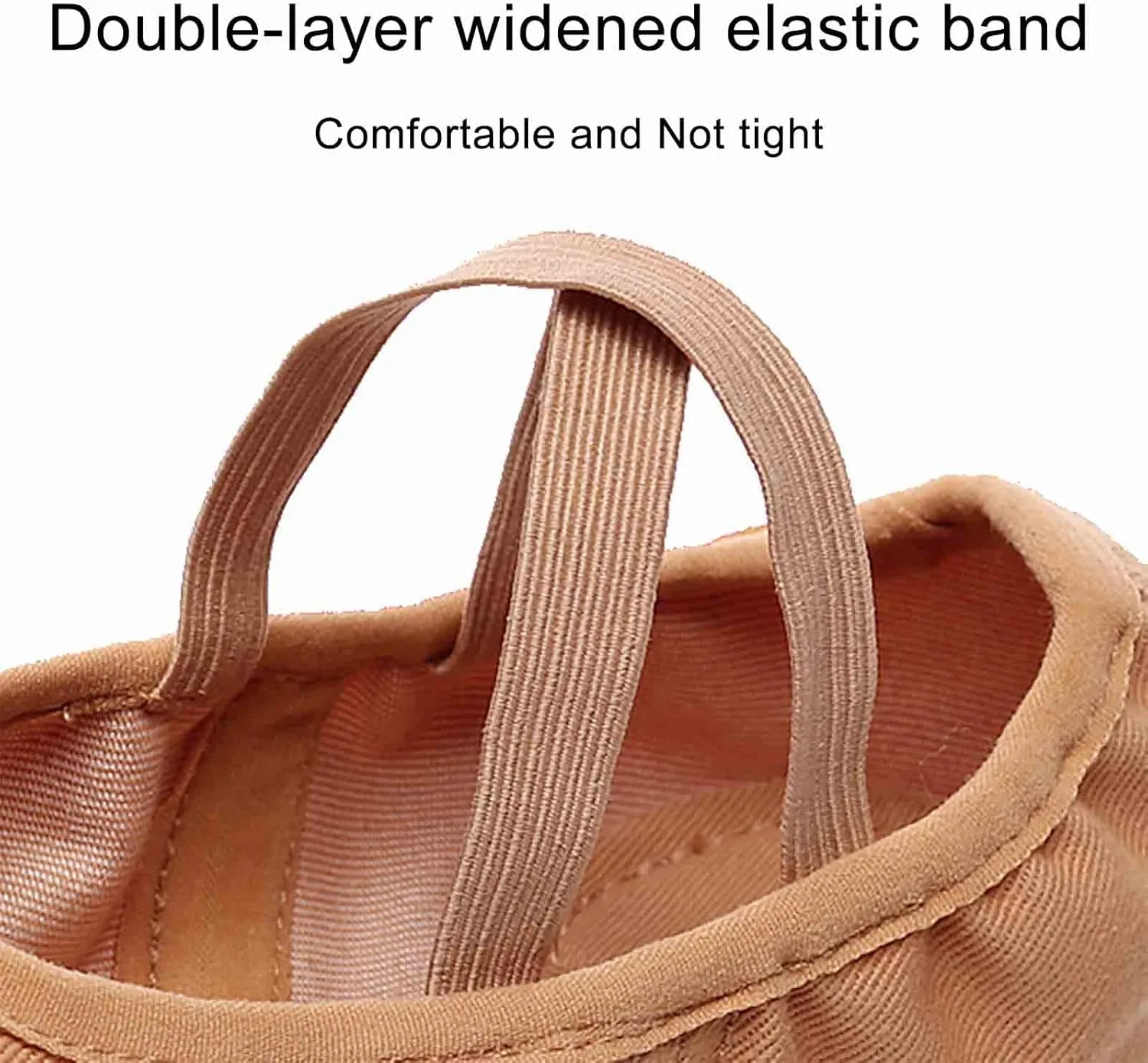 Women Ballet Shoes Highly Stretch Canvas Adult Ballet Slippers Split Sole Yoga Dance Shoe for Girls Boys