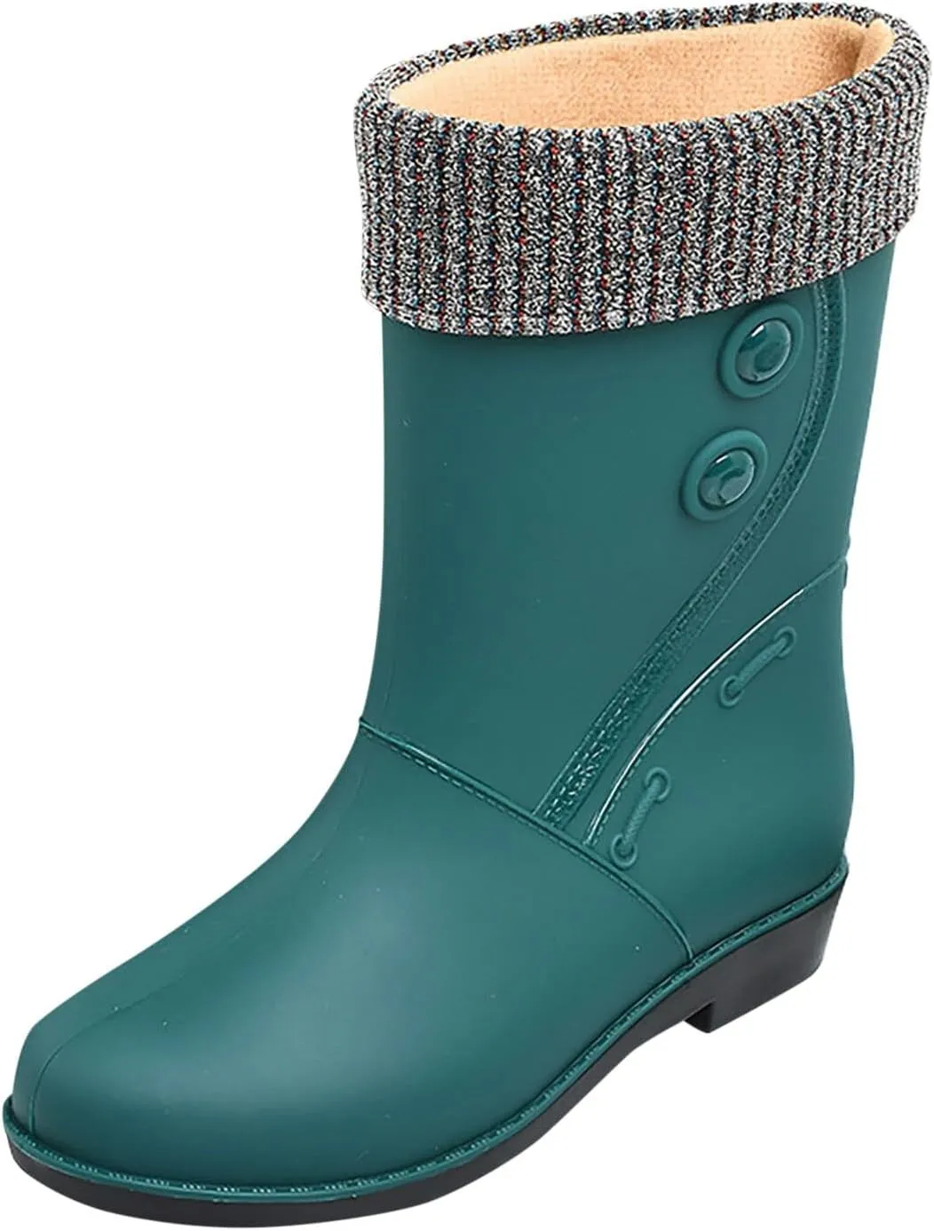 Women Rain Shoes Shoes Comfortable Light Ankle Rain Boots Frosted Outdoor Rain Boots Gift College Girl