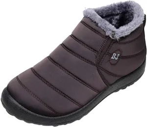 Women Snow Boots Waterproof Tall Womens Restaurant Non Slip Work Boots for Winter Winter Work Boots for Woman Women's Tall Black Winter Boots Botas Para La Nieve Para Mujeres Sales Clearance