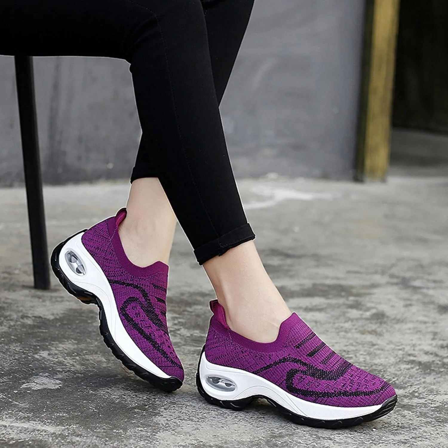 Womens Casual Sneakers Womens New Sneakers Non Slip Gym Workout Shoes Women Shoes Sneakers Women's Athletic Shoes